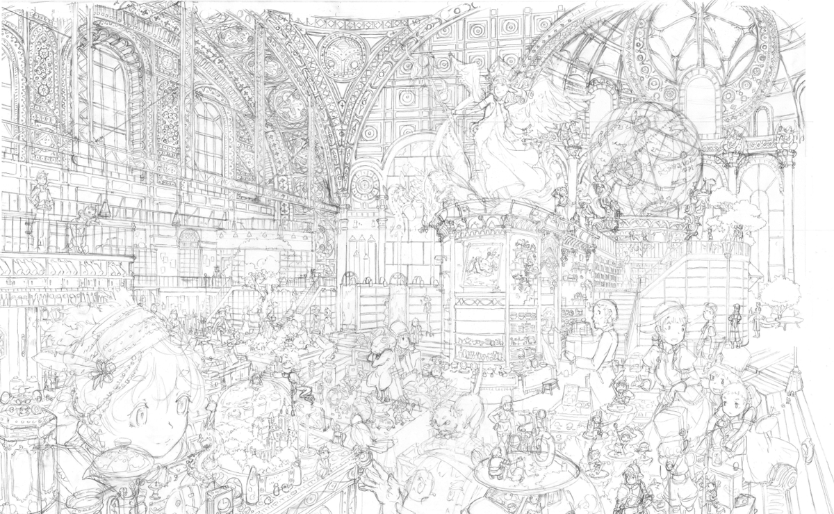 イラストの書き込みが神レベル 旧大聖堂のゴチャマゼ百貨店 がスゴ過ぎると話題に Togetter イラストの書き込みが神レベル 旧大聖堂のゴチャマゼ百貨店 がスゴ過ぎると話題に Togetter