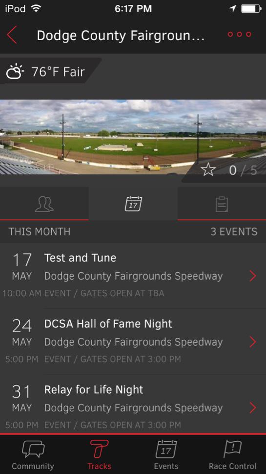 Tracks_United's tweet photo. @DCSAhalfmile racing fans download the @Tracktivity app for free to stay up to date with events! http://t.co/Z6oHW2Vvf1