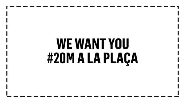 ActivstesComuns's tweet image. #AlaPlaça20M #ada24m #MunicipalsBCN #municipals2015 #GuanyemBarcelona