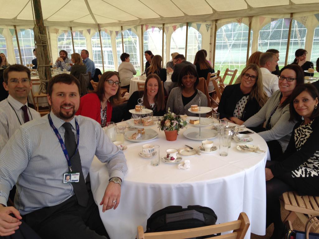 simonreedNBS's tweet photo. Enjoying afternoon tea with Alison Robb http://t.co/1Wzt4JoXzq