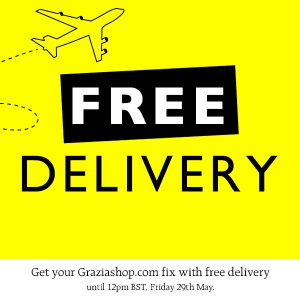 GraziaUK's tweet photo. Shopping Fix Alert! Head to @Graziashop now and get free  shipping for a limited time only. Purses at the ready! http://t.co/yTFfbEVqBD