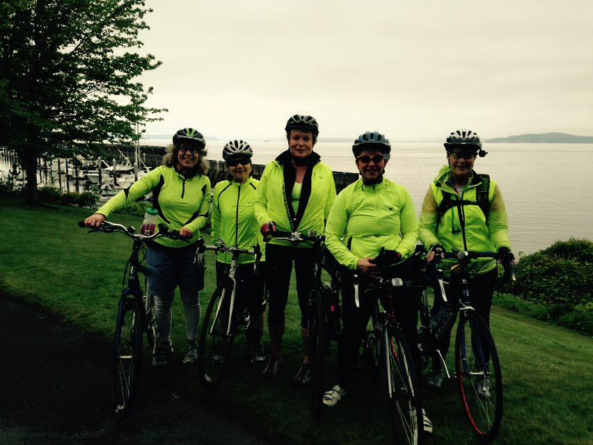 denisegeroux's tweet photo. Shizendo Endurance Team rides again, next the pancake kickoff party!#greatrideladies http://t.co/W2Oj9U8trm