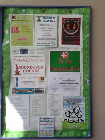 GTWolverhampton's tweet photo. RGT notice board at Monmore updated ready for our June Β£4H. #soonbetime A http://t.co/9zVZLPnyh3