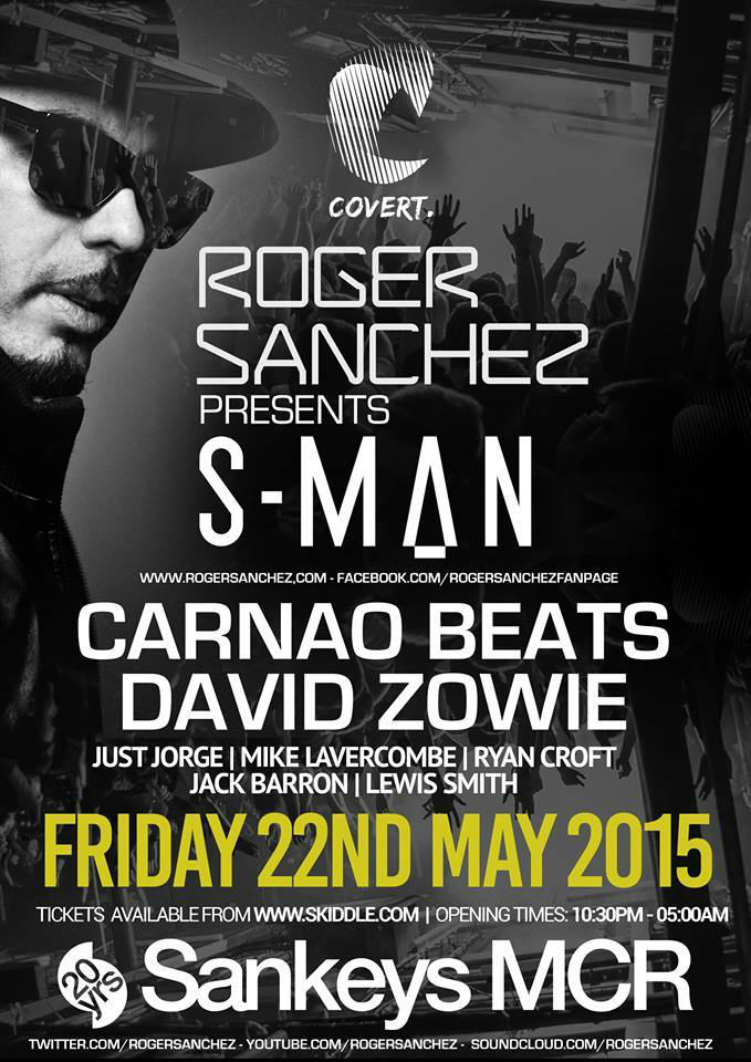 covertevents's tweet photo. This weekend we're back in @sankeysclub with the #CovertWeekender.
Headliners galore: http://t.co/CfFbMlyrwm http://t.co/HjSZpRu3NP