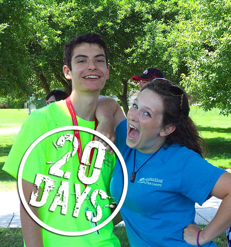 EmaginationCamp's tweet image. 20 days until the first session of #ComputerCamp (not that we're counting :D) Are you ready?