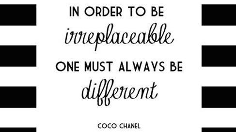 ABIDELESS's tweet photo. Be different! Be ABIDELEAA It's good and original! #ABIDELESS #quotefortheweek #fashion #fashionrevolution #coco http://t.co/5a8XpetM8z