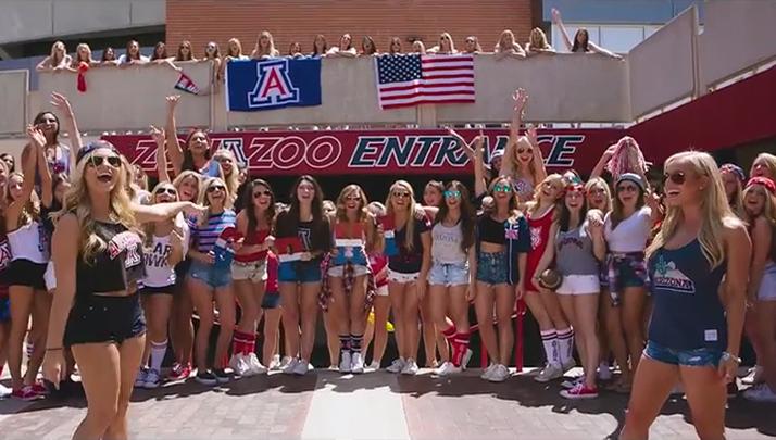 totalfratmove's tweet photo. Arizona Gamma Phi Dropped A Fire Recruitment Video: http://t.co/RTcMAqSGmx http://t.co/N3lzwbBPx1