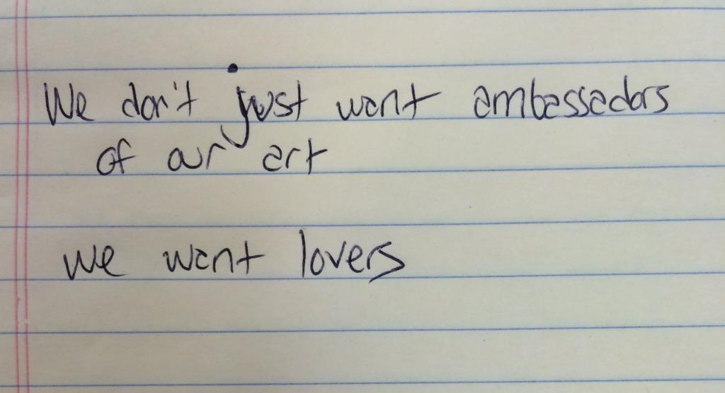 Great pearls of wisdom coming to LiveWire from #smb15