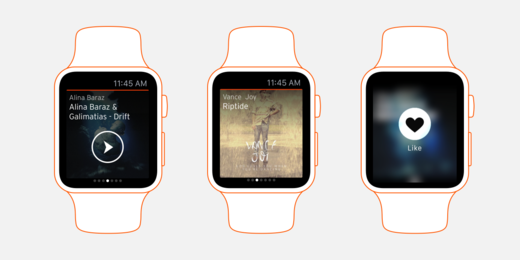 SoundCloud's tweet photo. The SoundCloud app for Apple Watch is here. Your top tracks are just a tap away. http://t.co/XiCIvEhu0F http://t.co/npsocZuEK1