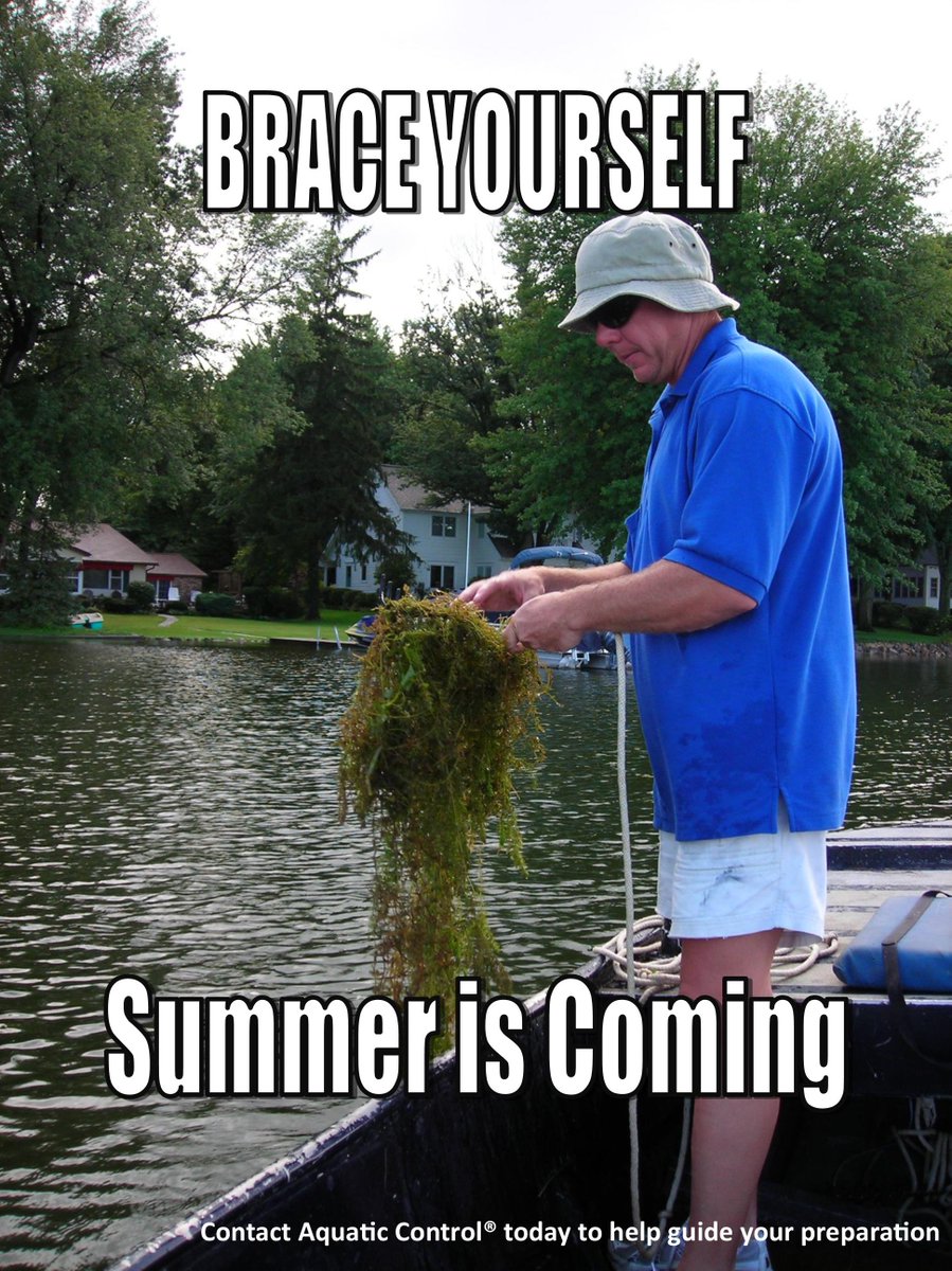 Aquatic_Control's tweet image. It is Go Time...consider this a friendly warning. #SummerIsComing 
aquaticcontrol.com/index.php/blog…