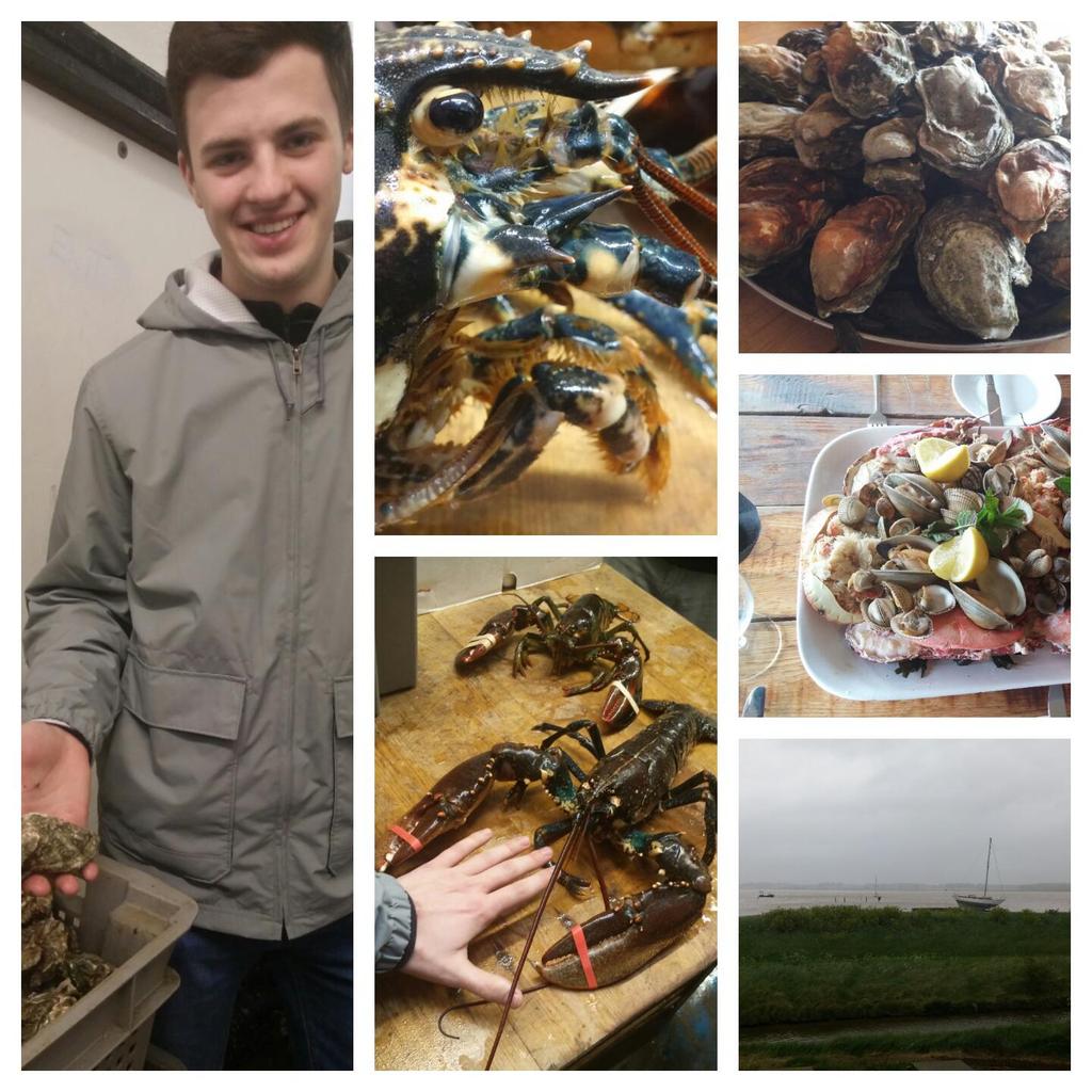 Gr8 trip visiting@ShellfishRus in Colchester with <a href="/heddonstkitchen/">Heddon St Kitchen</a> Lobsters,Oysters and an epic feast to end the day!