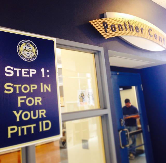 PantherCentral's tweet photo. So happy to see over 200 smiling faces this morning! Welcome to Pitt! #HappyPittStart #Pitt2019 #PittID #PittOfficial http://t.co/oz9AP49H07
