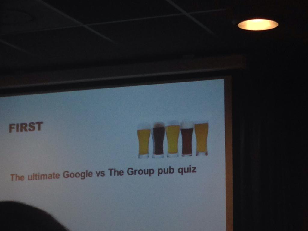 Fun participatory pub quiz in #track4 ! #pinc15