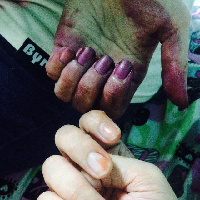 quarterPAUnder's tweet photo. Experiment 101 w/ @anlouramilo 😆 http://t.co/EGqVue4oqa