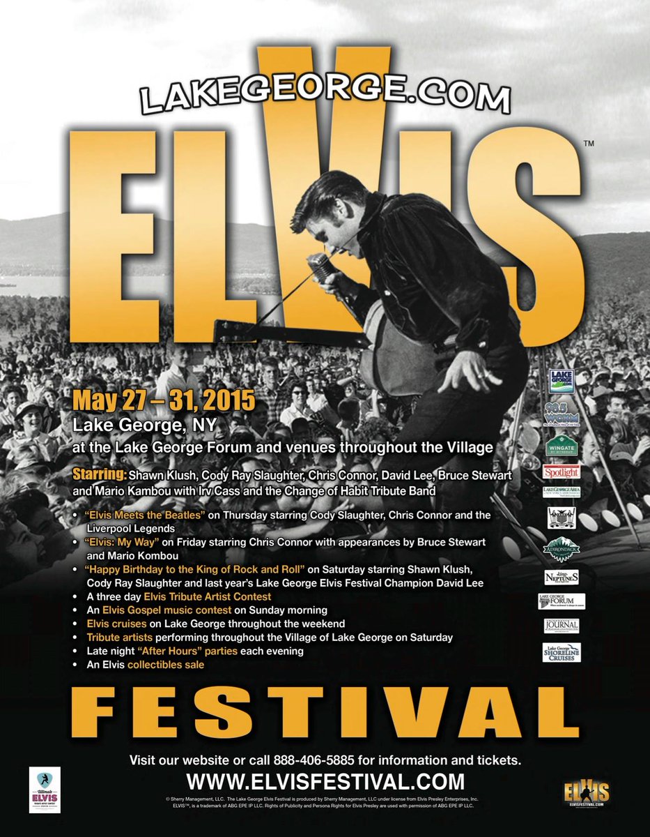 NobodyShortFilm's tweet photo. Our NEW YORK PREMIERE will be at the 2015 Lake George Elvis Festival. We are ECSTATIC about this, @ElvisFestivals!!! http://t.co/TBQpLWkK5h