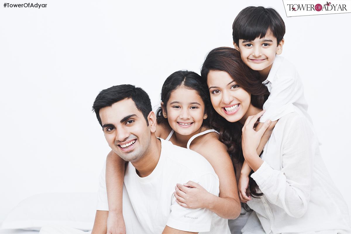 TowerofAdyar's tweet photo. Happiness comes in varied forms. Find the true form of it at the #TowerOfAdyar 
#NaharGroup #FamilyTime http://t.co/y4pp0wxrvU