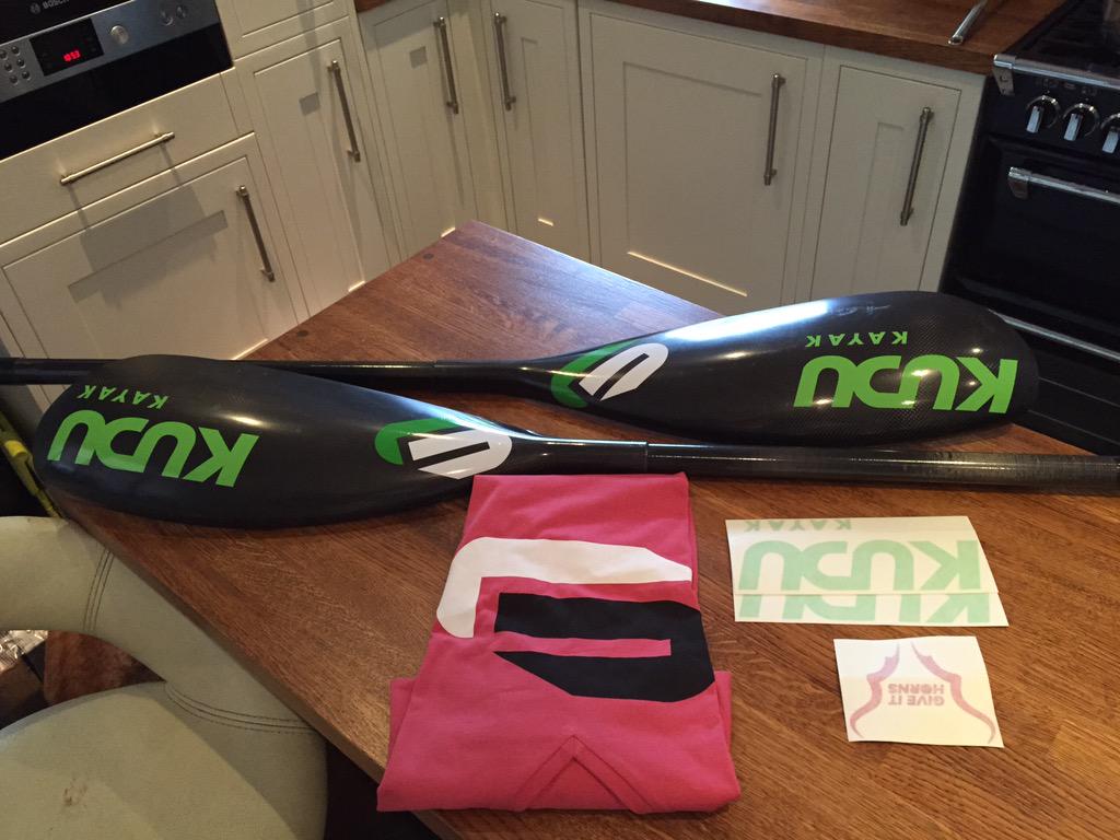 New set of <a href="/CarbonologSport/">Carbonology Sport</a> CS3 paddles going to Scooby Lark.... Enjoy buddy