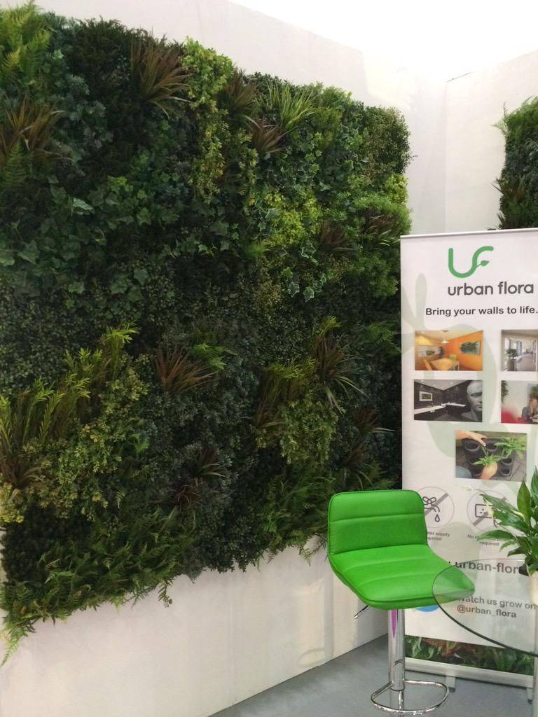 Really impressed with <a href="/Urban_Flora/">Urban Flora</a> at #Maydesignseries . No excuse for not bringing the outdoors indoors! #design