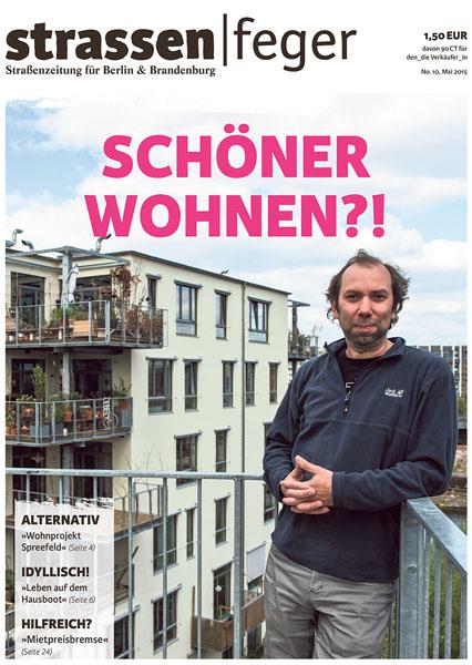 strfeger's tweet photo. Besser lesen! "Schöner Wohnen?!" Der neue #strassenfeger. 
Seit heute. Nur für zwei Wochen. Nur in #Berlin. http://t.co/HwJHQADH3n