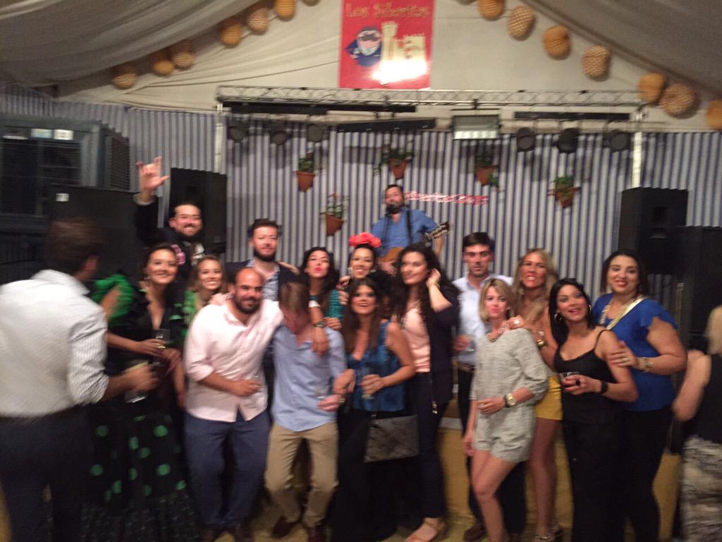 Y cerramos la feria como la empezamos, en el mismo sitio y con la misma gente #sibaritas2015