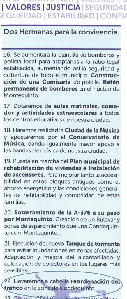 PopularesDH's tweet photo. #ProgramaConvivencia Ordenación tráfico Condequinto @CALONSOBELLIDO #Una AlcaldesaParaDH #VotaPP http://t.co/9s2tltLXbC