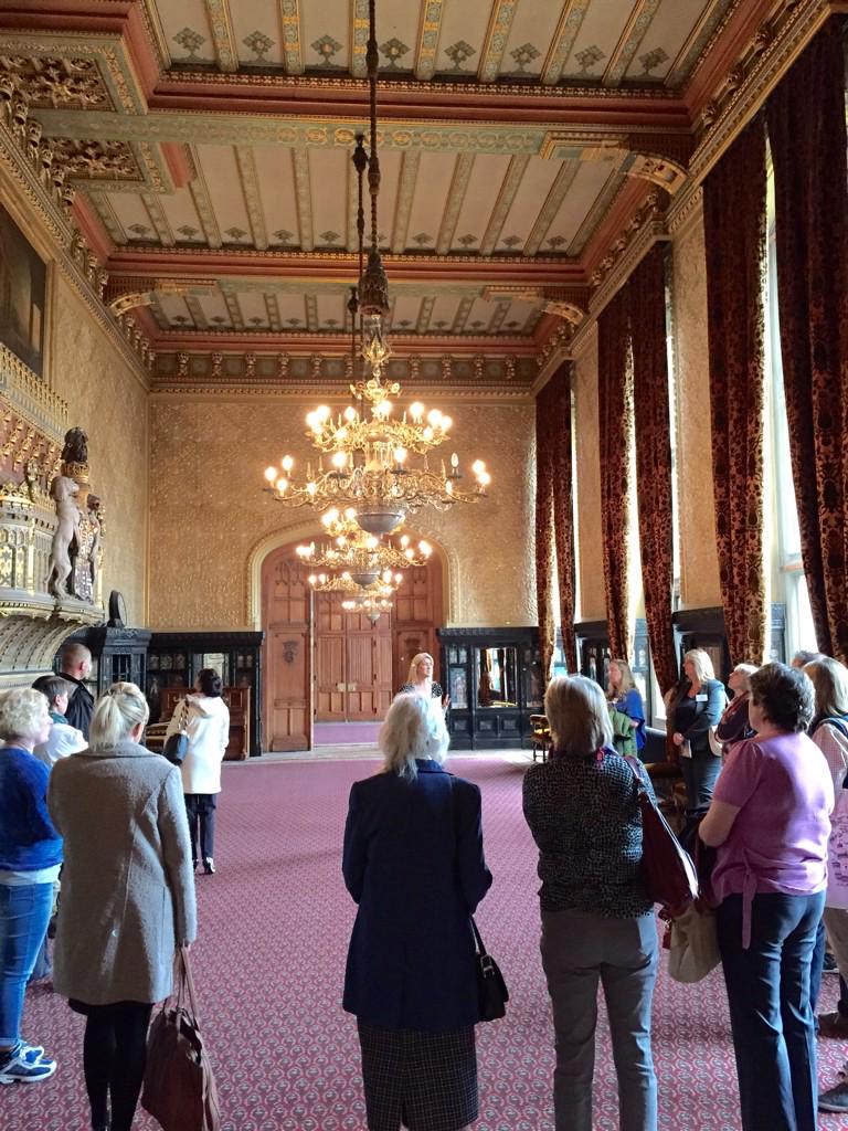 WTYIndustry's tweet photo. Just finished our tour of @CarltonTowers now for canapés and a behind the scenes cooking demo @CooksatCarlton http://t.co/8ZwTUxrYip