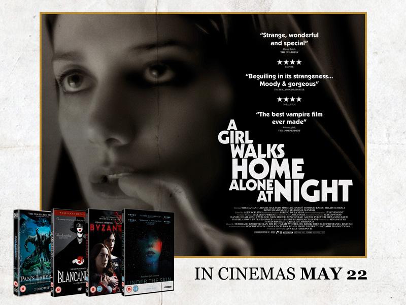 Everymancinema's tweet photo. RT to #win A Girl Walks Home Alone At Night goodie bundle. Screening at select #Everyman cinemas from May 22 http://t.co/02XimEmlaK