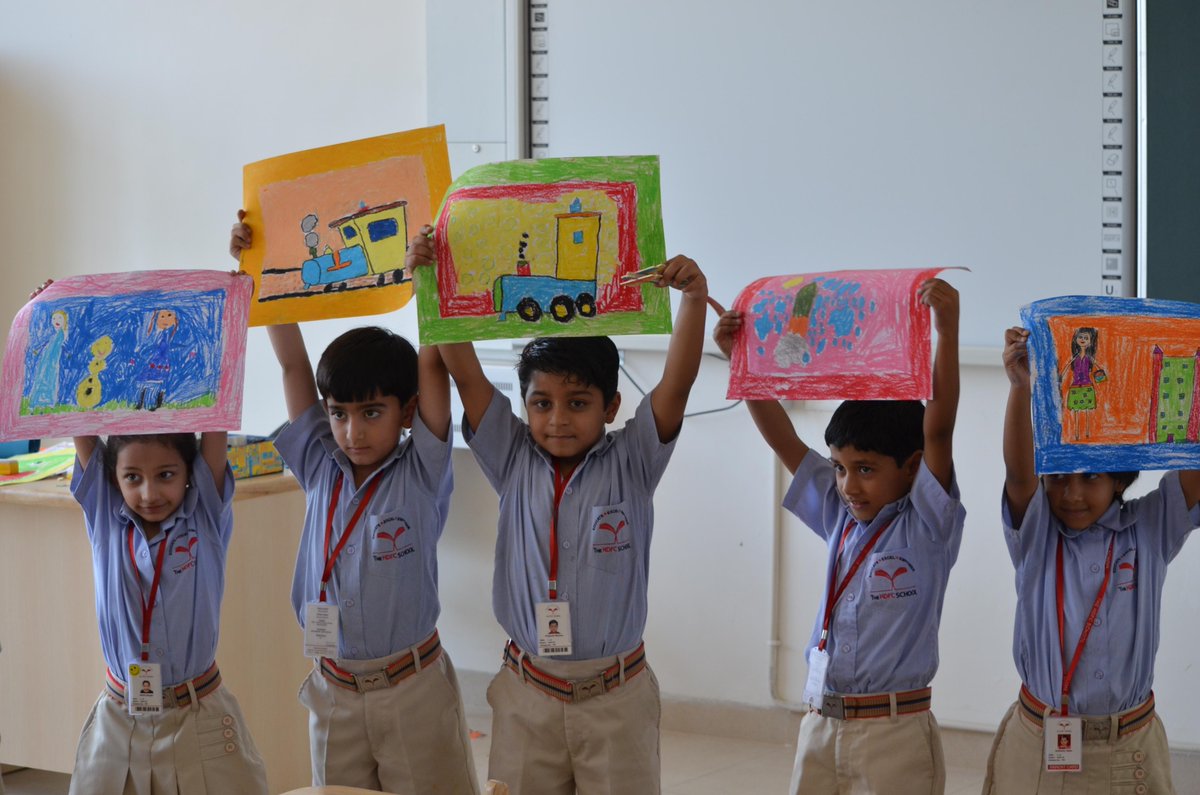 As soon as a child figures the real use of crayons,everything is a canvas. We draw and we articulate our imagination!