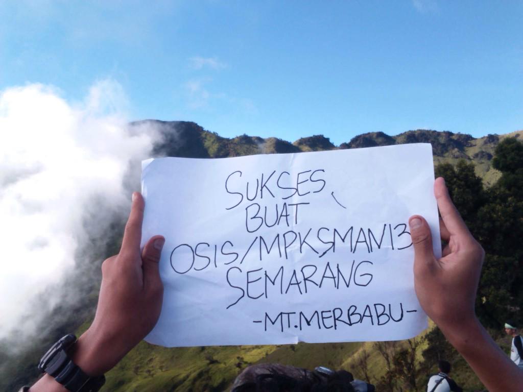 “<a href="/OSISSMA13SMG/">OSIS SMA 13 SEMARANG</a>: Sukses terus OSIS /MPK <a href="/SMAN13Semarang/">SMA 13 SEMARANG</a> semoga selalu diberi kelancaran. Amin🙏 ”