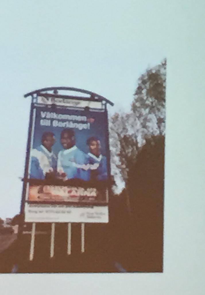unescolucs's tweet photo. Jan-Olof Lunberg: "Såhär ser det ut vid alla 4 infarter till #borlänge". #trevligt folk #bandy #mangfald #Borlänge http://t.co/IpRZVVINr5