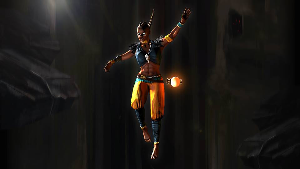 ThePitOfficial's tweet photo. Full picture of Beatrice, the heroine of our game The Pit! Developed at @HogskolanSkovde http://t.co/hjfahf6dN9