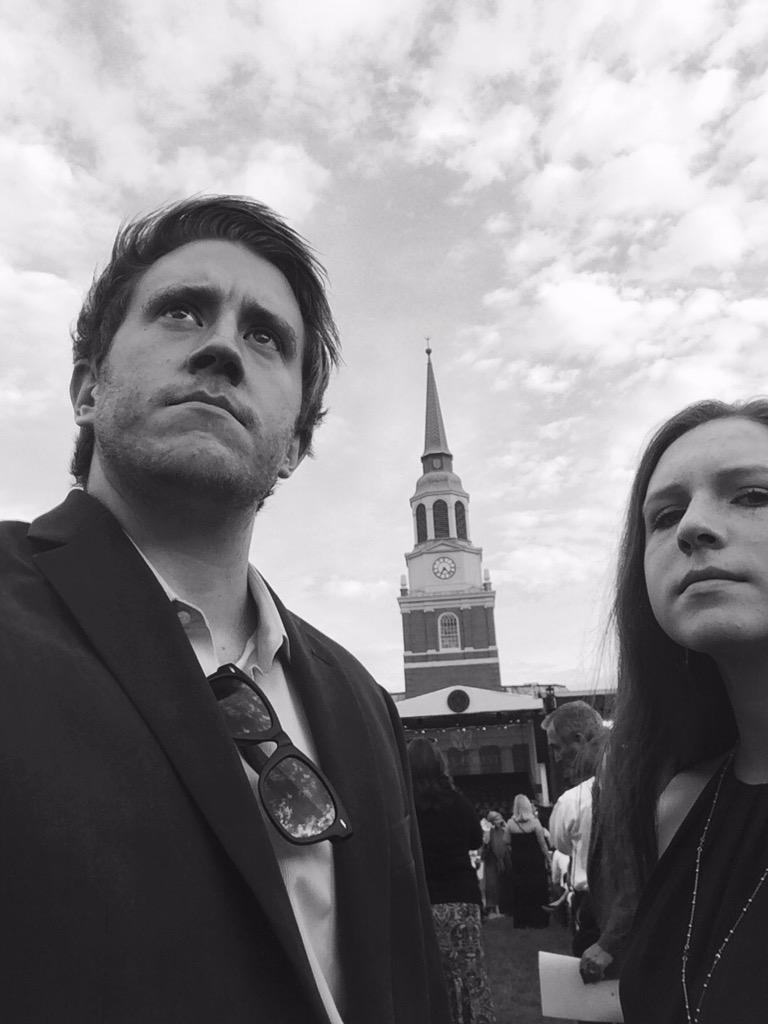 BSimmsy's tweet photo. Good morning from Wake Forest. Excited to see Kelli graduate today! #WFUgrad #nofilter #Ithink http://t.co/4drbZhp6MN