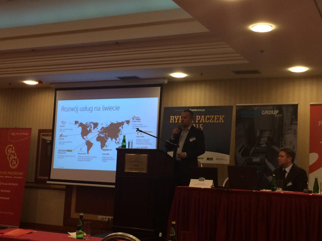 mbosacki's tweet photo. Piotr Stencel z @sheepla_com o Same Day Delivery na #RynekPaczek2015 #ecommerce http://t.co/LOQdRazeak