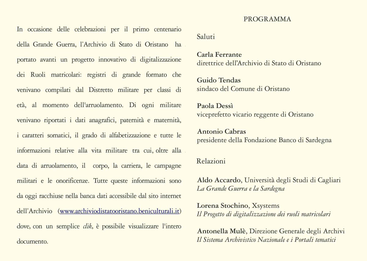 MiBACT Archivio OR tweet media
