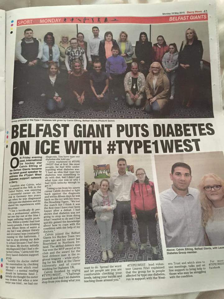 DiabetesWest's tweet photo. @OurDiabetes #Type1West even more on the up with great thanks to @cbelfring @laurenfriel http://t.co/S5x8cbkXFq