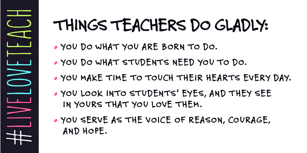 edutopia's tweet photo. What YOU do matters. #LiveLoveTeach http://t.co/hMZQleja1R