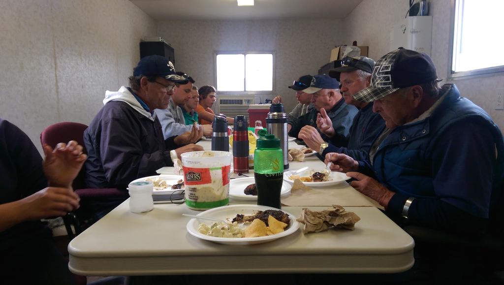 Staff bbq and golf was a great way to kick off the long weekend