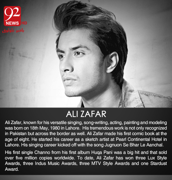 Happy Birthday    We wish the versatile Ali Zafar, a happy birthday! 