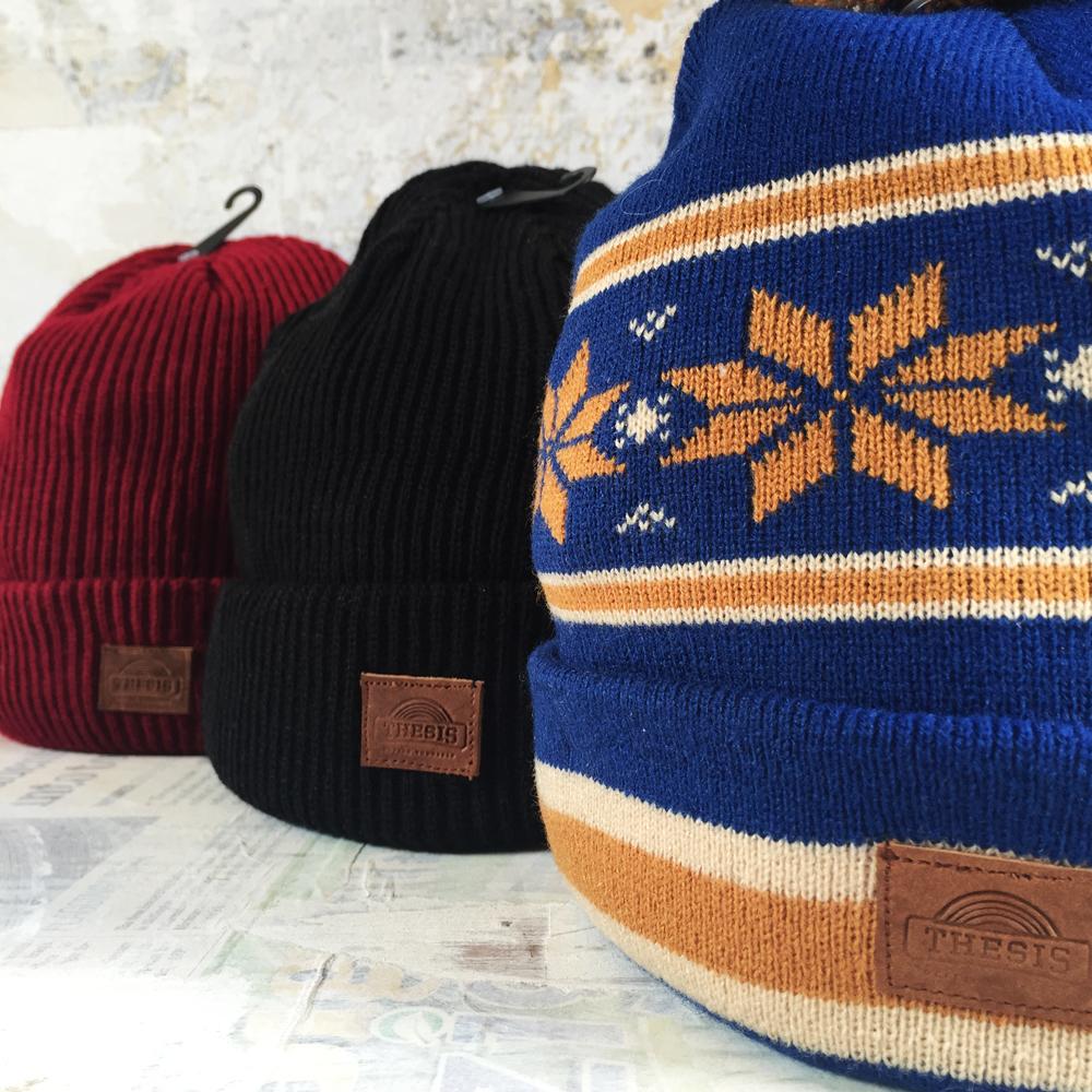 ThesisLifestyle's tweet photo. Thesis Winter Beanies now available in stores! View entire collection here: http://t.co/x121VRwsID http://t.co/s2L98lXvZE