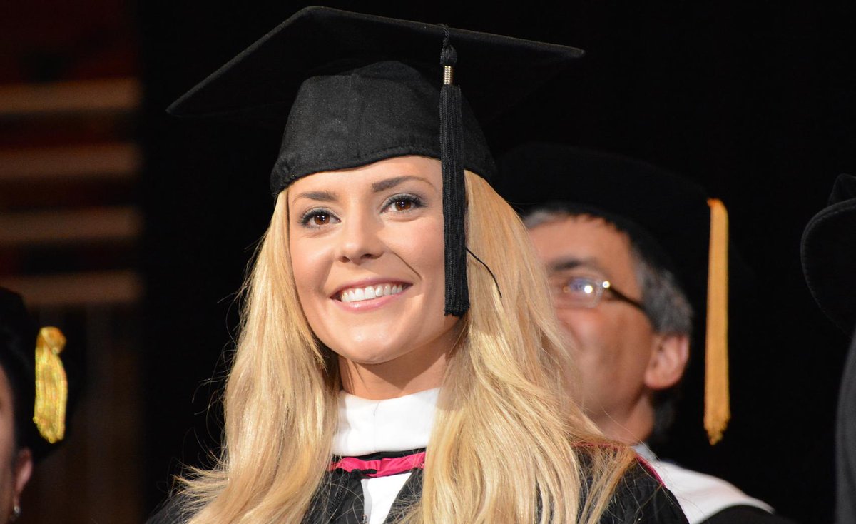 RamapoCollegeNJ's tweet photo. "Pursue your passions, celebrate your bloopers, and never stop following your fear." @gracehelbig '07 #CapsOffRCNJ http://t.co/tpmjM4sBaI