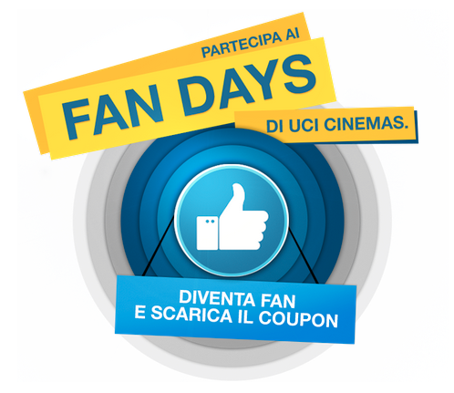 UCI_Cinemas's tweet photo. Dal 22 al 24 maggio #UCICinemasFanDays! Per te 2 biglietti al prezzo di 1! Scarica il coupon http://t.co/aa5ZvSJyPl http://t.co/TvEEHFtZ7m