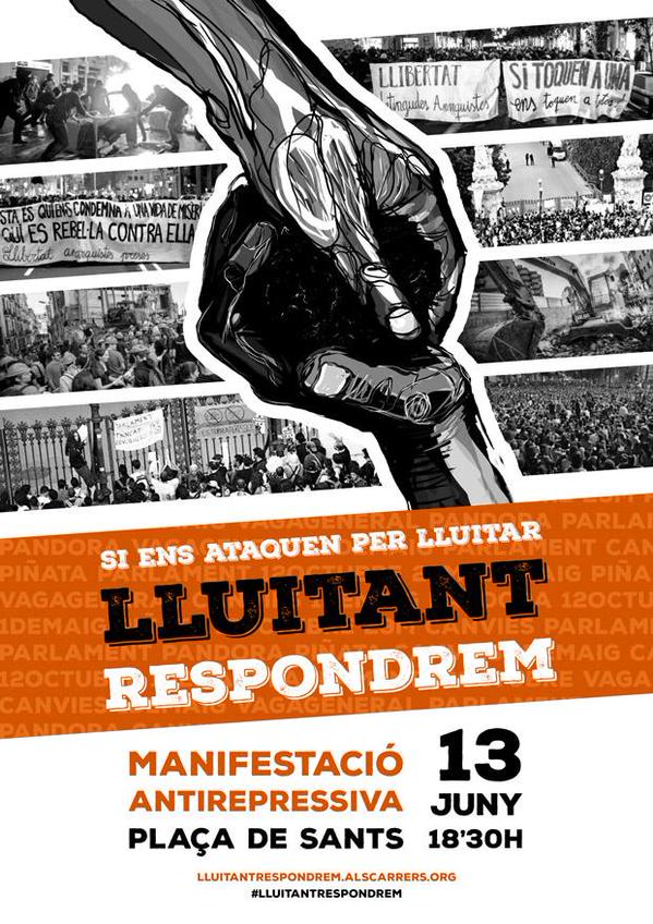 15Mlliure's tweet photo. Juntxs som + fortes #operaciónPandora #operaciónPiñata #JudicisCanVies #3anysXprotestar #Vaga29M: #LluitantRespondrem http://t.co/xBU9cHTwxn