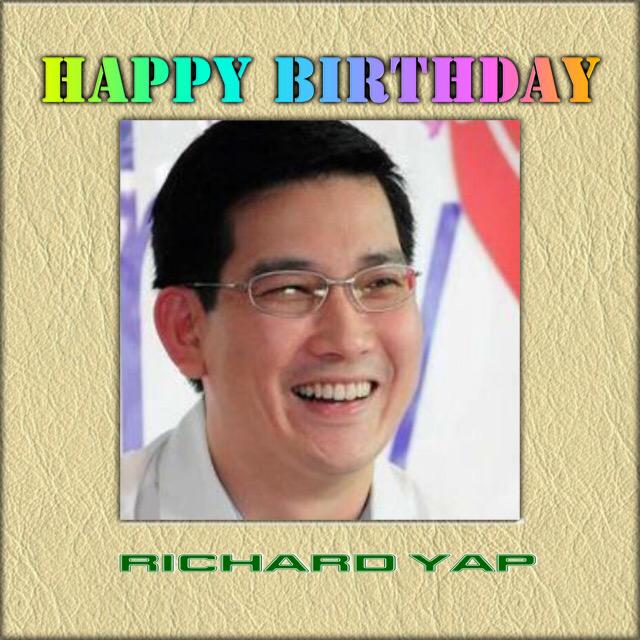 Pahabol pa bago matapos ang May 18 Happy birthday Papa Chen/Ser Chief/Richard Yap 