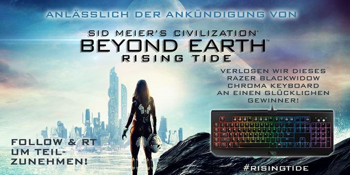 2KDeutschland's tweet image. RT&amp;amp;FL Gewinnt ein Razer Keyboard anlässlich der #BeyondEarth #RisingTide Ankündigung! T&amp;amp;Cs: 2kgam.es/Razer_DE
