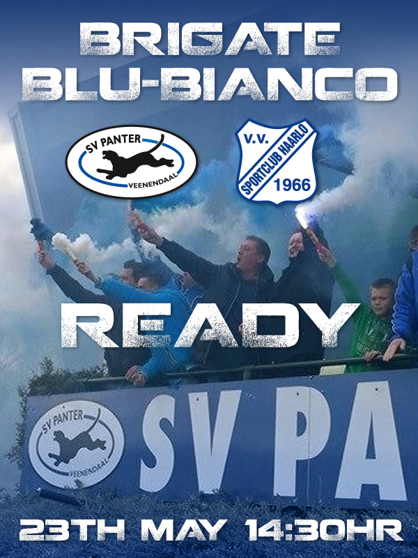 SVPanter's tweet photo. Zaterdag 23 mei om 14.30 uur de alles beslissende #wedstrijd tussen @SVPanter en @SpHaarlo. Wie #promoveert? http://t.co/1WueyXkXAx