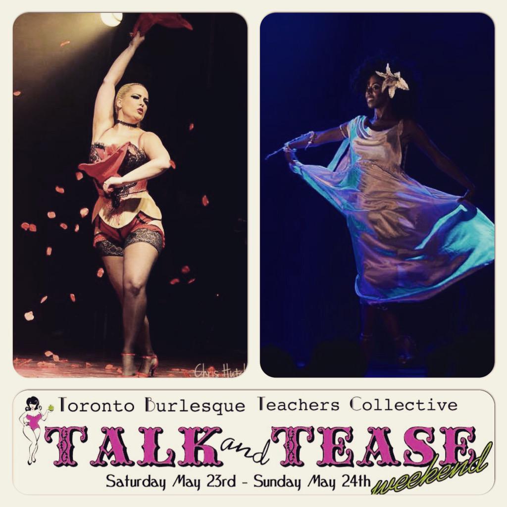 TBTCollective's tweet photo. @Coco_Framboise &amp; @MissddStarr give you "Creating the Performance of a Lifetime" Don't miss the #TalkAndTease Wknd! http://t.co/VSN6RBVjSO