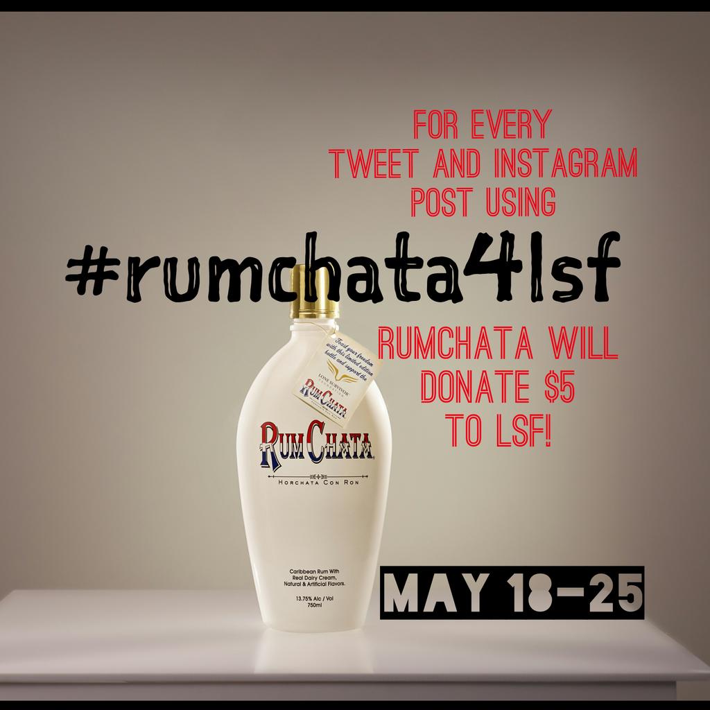 ORW_Foundation's tweet photo. Tweet #rumchata4lsf now through May 25 & @rumchata donates $5 to #lsfoundation! Ready, set GO! http://t.co/3xjhJHN4Qy
