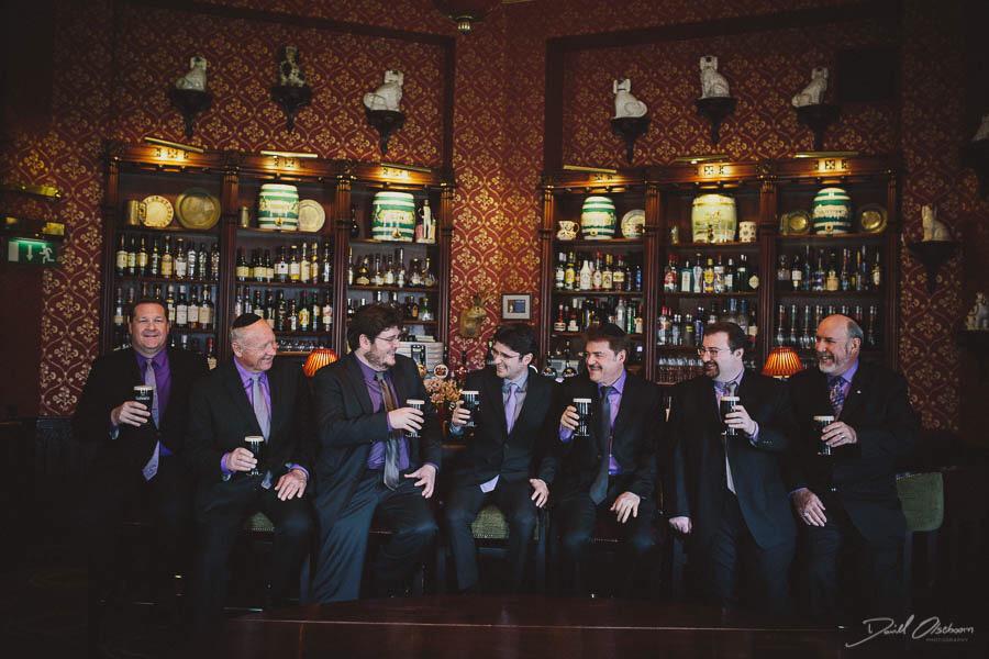 The all important pre ceremony Guinness! :) Sasha &amp; Lev's <a href="/dromolandcastle/">Dromoland Castle</a> wedding is hitting the blog later today!!