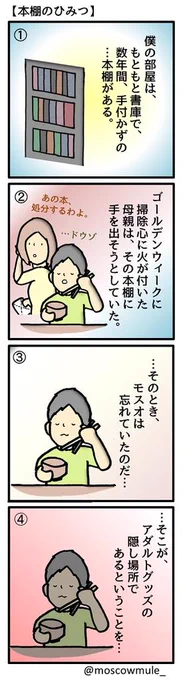 ゲイ漫画192【本棚のひみつ】 