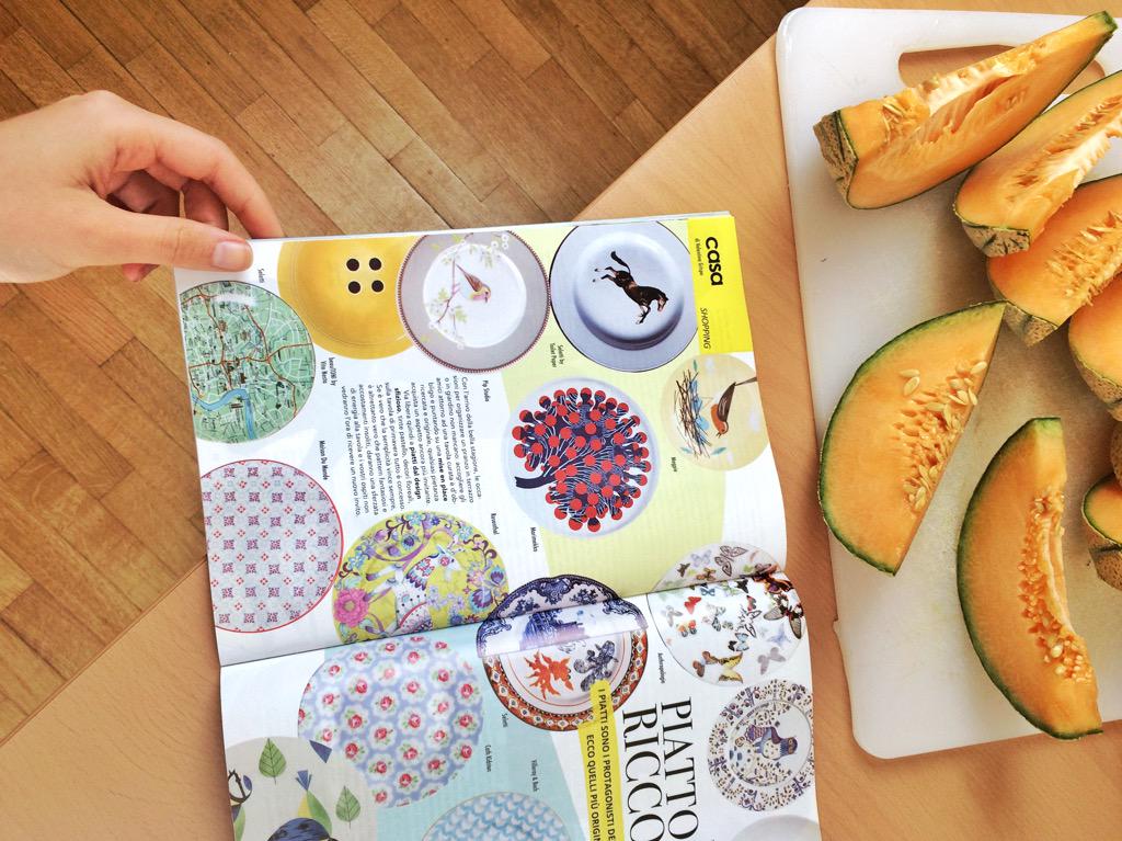 SoniaGrispo's tweet photo. Oggi pranzo super freddo e veloce con @SprayMagazine #spraymagazine http://t.co/H9NHTirFHS